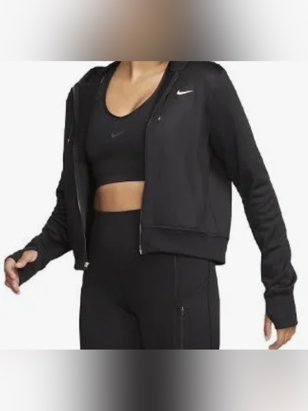 Nike Women's Plus Therma-FIT One Full-Zip Hoodie | 1X